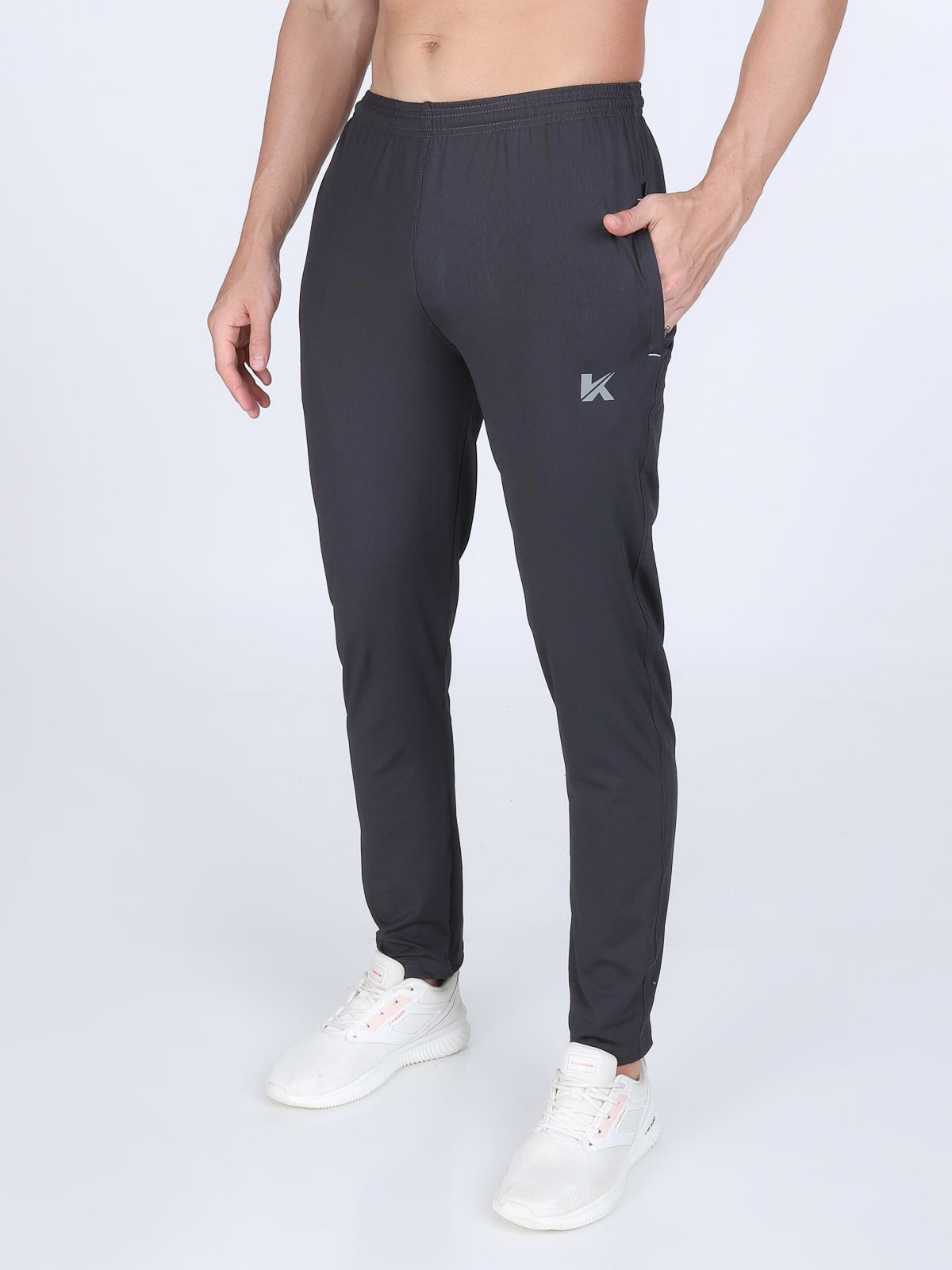 Combo of 2 Men's 4 Way Stretch Lining Pista and Coffee Track Pant