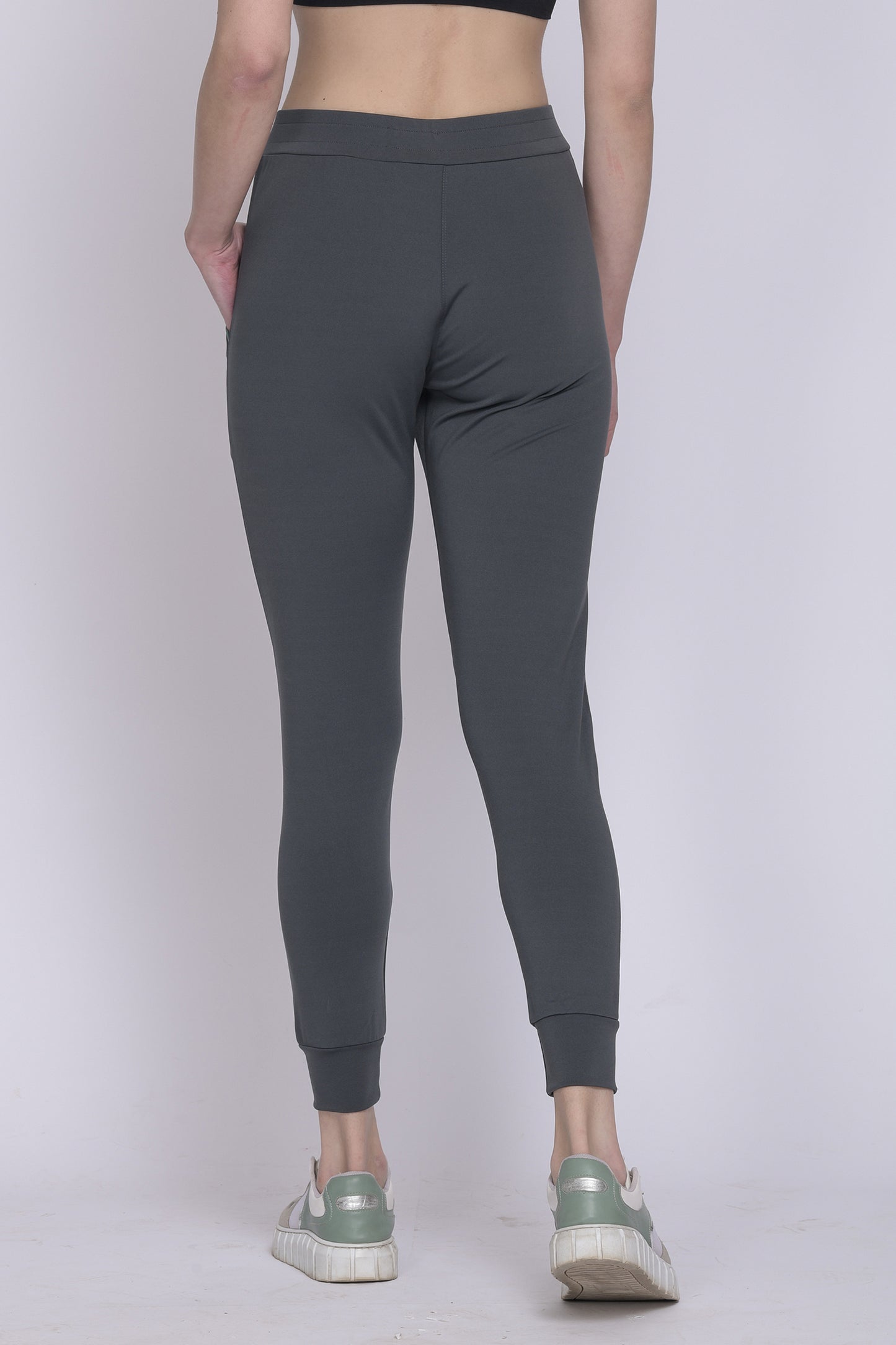 Combo of 2 Women's 4-Way Stretchable Track pant (Half Pipen)